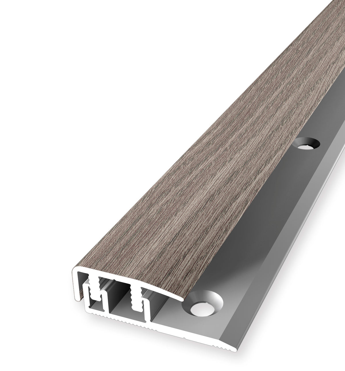 KC-D — Design-Clip – 4-12mm (5/32"-15/32") – Edge Trim – Oak Grey