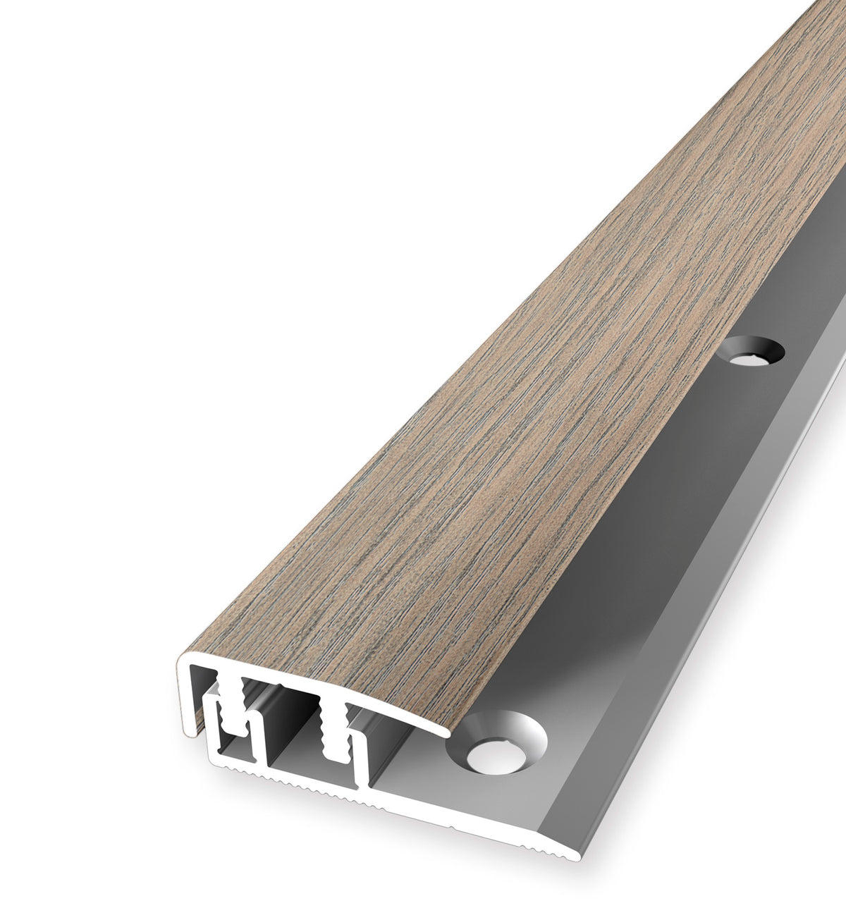 KC-D — Design-Clip – 4-12mm (5/32"-15/32") – Edge Trim – Oak Beige Grey