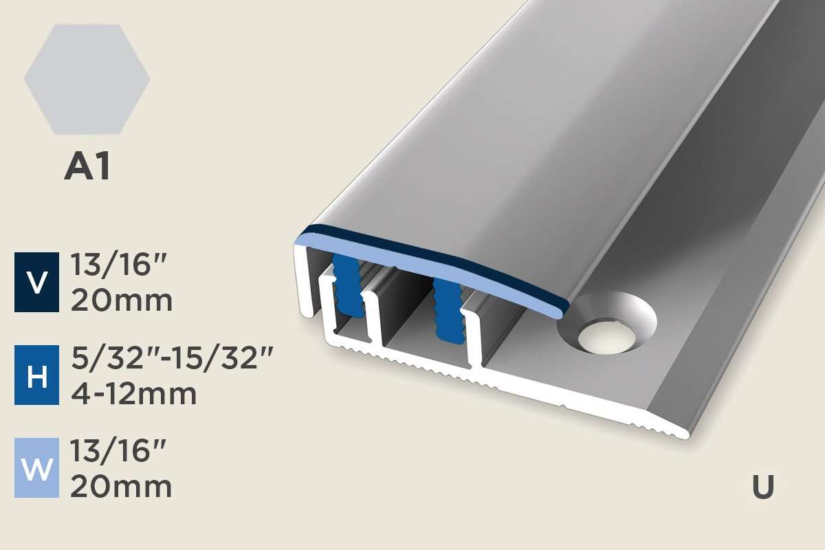 KC-D — Design-Clip – 4-12mm (5/32"-15/32") – Edge Trim – Silver