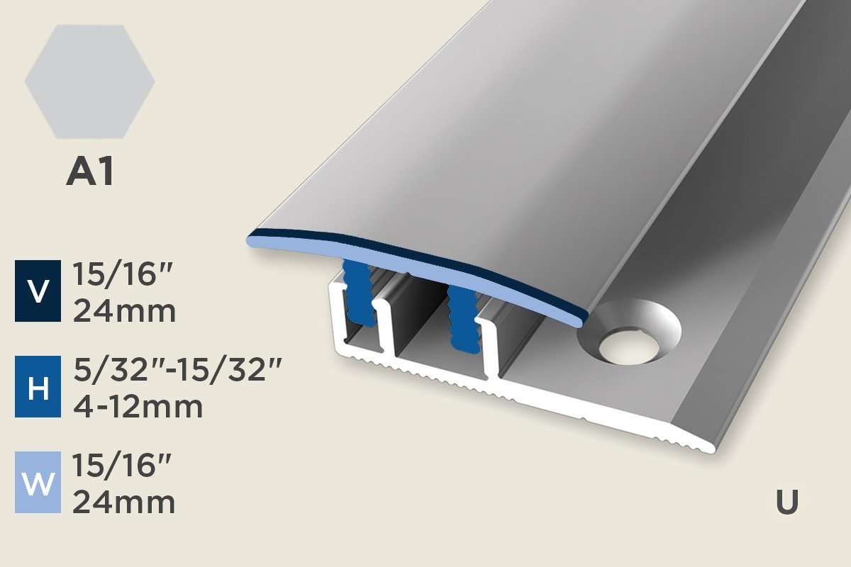 KC-D — Design-Clip – 4-12mm (5/32"-15/32") – Transition – Silver
