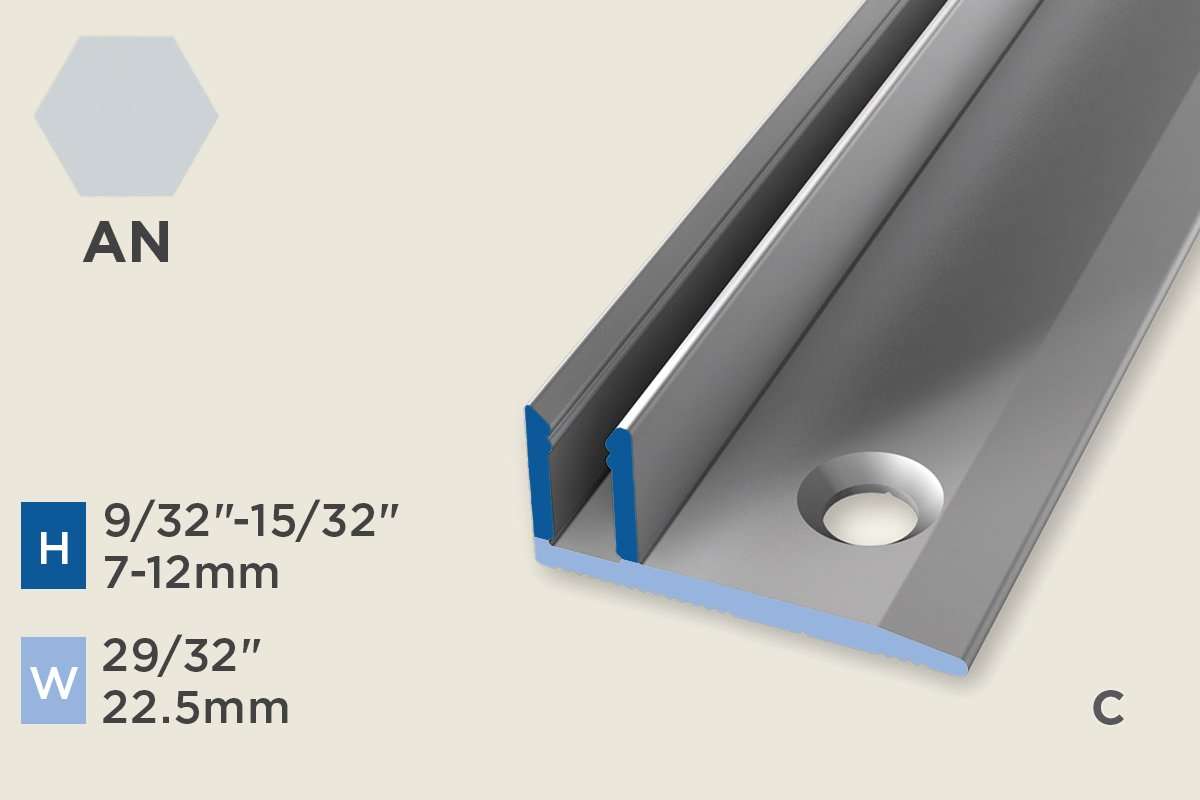 KC-M — Mono-Clip – Base – 7-12mm