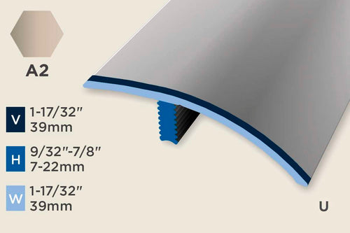 KC-M — Mono-Clip – 7-22mm (9/32"-7/8") – Reducer/ADA – Sand