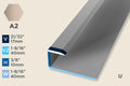 KO-D — Original Profile – Double-Sided – Pre-fit – 10mm (3/8") – Sand