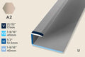 KO-D — Original Profile – Double-Sided – Pre-fit – 12.5mm (1/2") – Sand