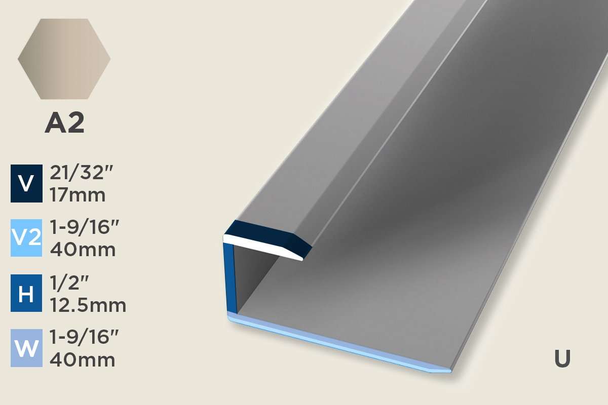 KO-D — Original Profile – Double-Sided – Pre-fit – 12.5mm (1/2") – Sand