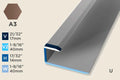 KO-D — Original Profile – Double-Sided – Pre-fit – 14mm (17/32") – Bronze