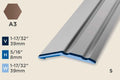 KR-C — Ramp Profile – Self-Stick – Retrofit – 8mm (5/16") – Bronze