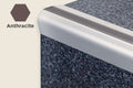 KS-PVC — PVC Insert – Ridged Surface – Anthracite