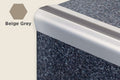 KS-PVC — PVC Insert – Ridged Surface – Beige Grey