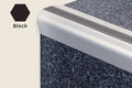 KS-PVC — PVC Insert – Ridged Surface – Black
