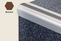 KS-PVC — PVC Insert – Ridged Surface – Brown