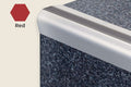 KS-PVC — PVC Insert – Ridged Surface – Red