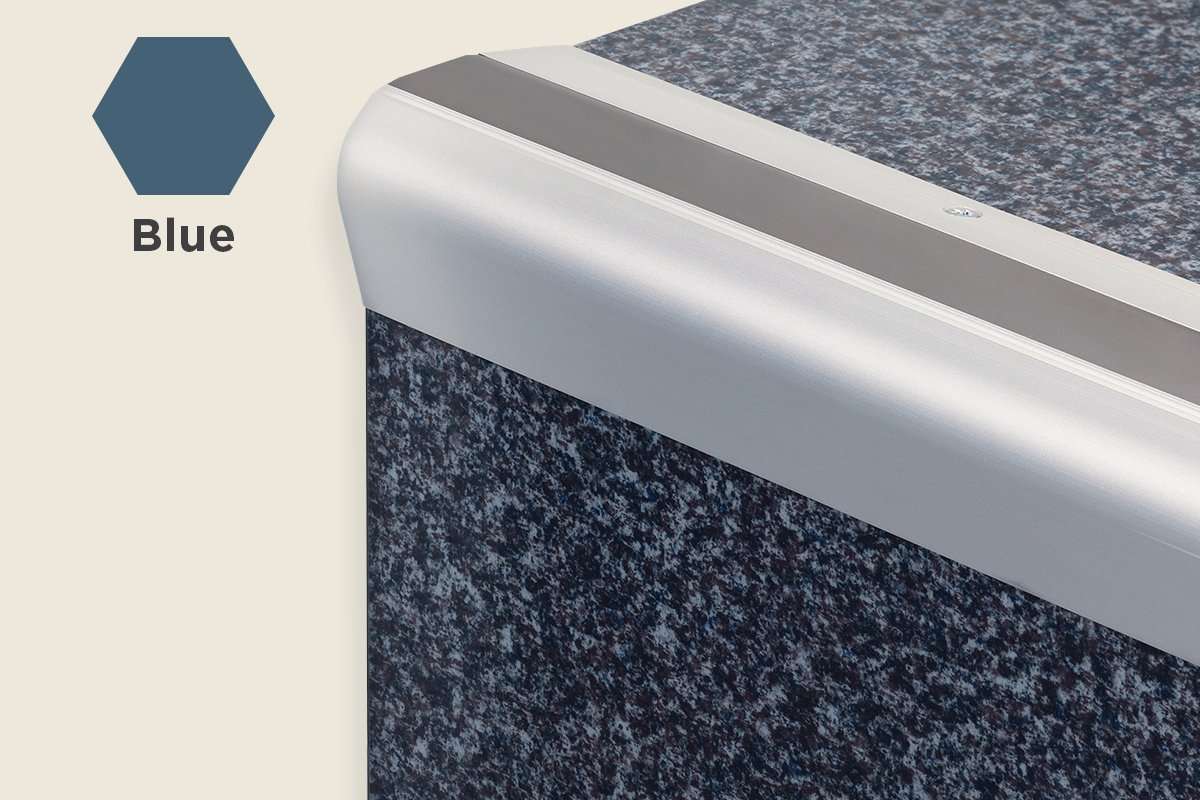 KS-PVC — PVC Insert – Smooth Surface – Blue