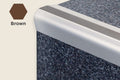 KS-PVC — PVC Insert – Smooth Surface – Brown