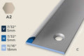KT-A — Transition Profile – Pre-fit Edge Trim – 5mm (7/32") – Countersunk – Sand